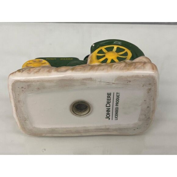 Vintage John Deere Ceramic Tractor Salt Shaker - Picture 7 of 9